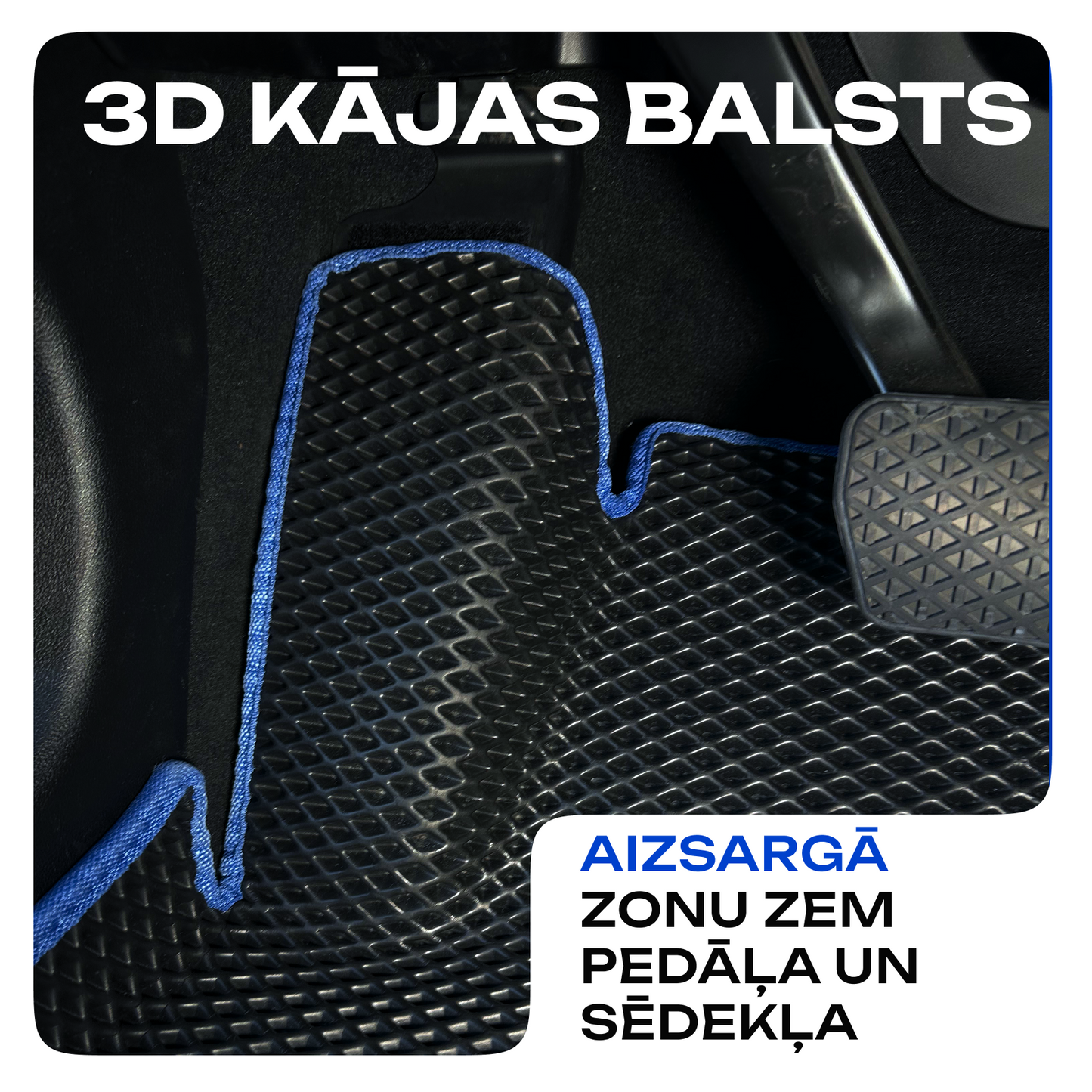 3D kājas balsts