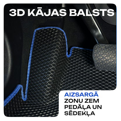 3D kājas balsts