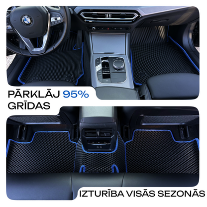 Pārklāj 95 procentus grīdas
