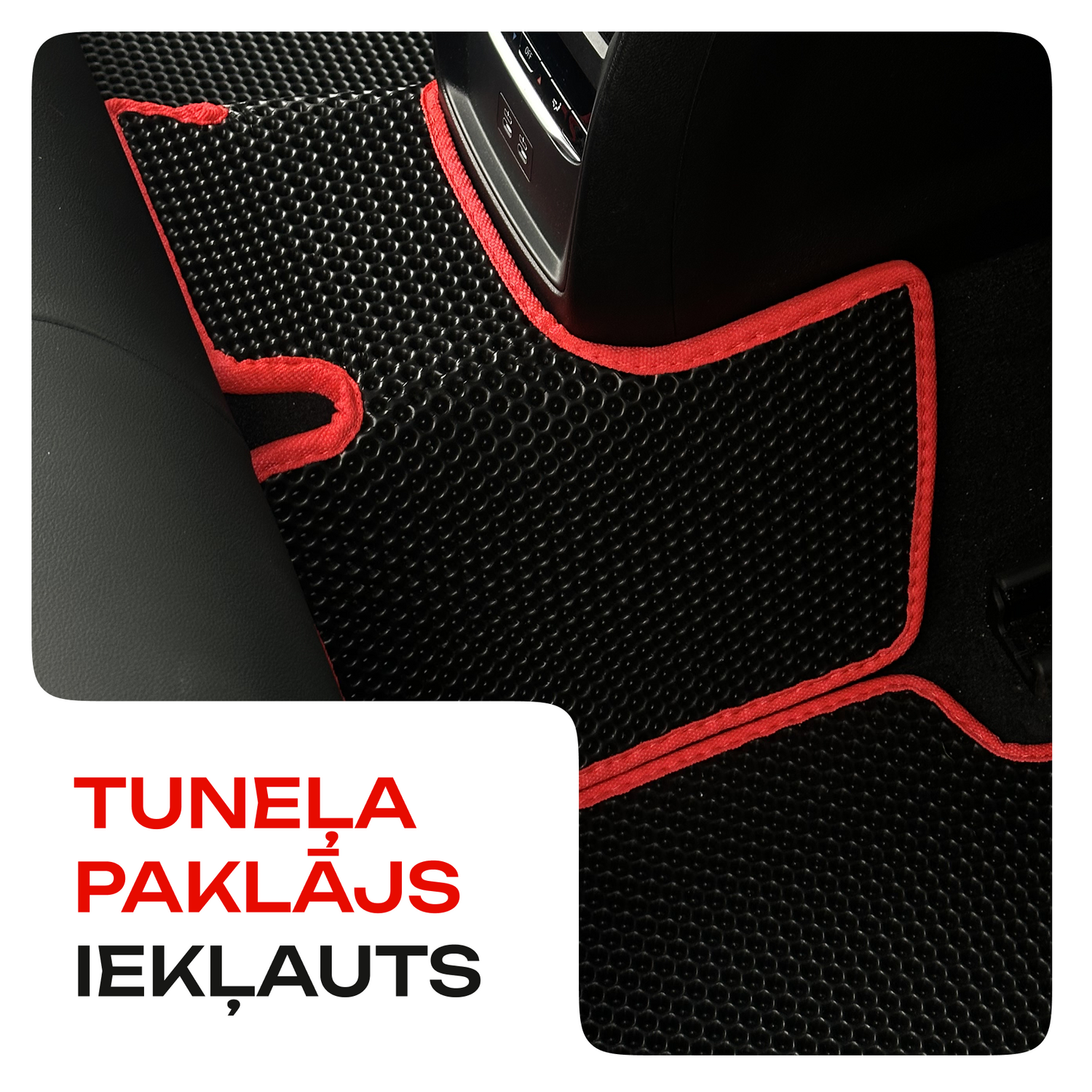 Tuneļa pārsegs iekļauts