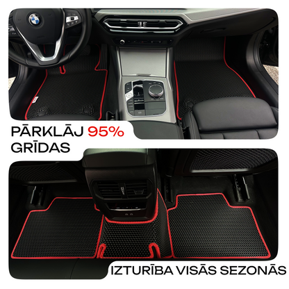 Pārklāj 95 procentus grīdas