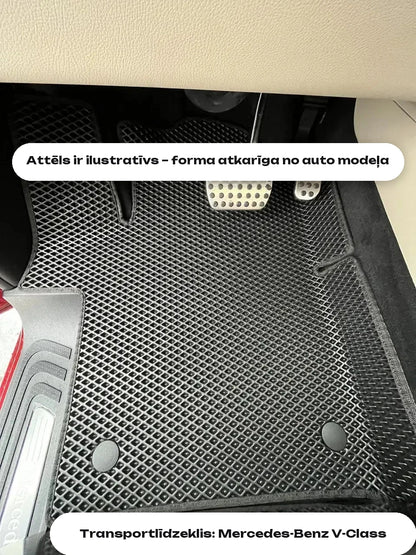 Attēls ir ilustratīvs – forma atkarīga no auto modeļa — Transportlīdzeklis: Mercedes-Benz V-Class