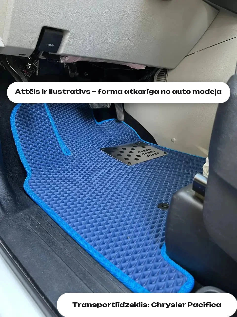 Attēls ir ilustratīvs – forma atkarīga no auto modeļa — Transportlīdzeklis: Chrysler Pacifica