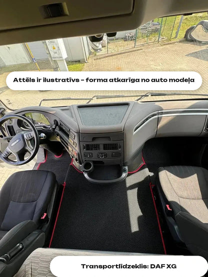 Attēls ir ilustratīvs – forma atkarīga no auto modeļa — Transportlīdzeklis: DAF XG