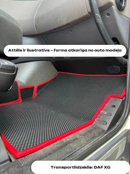 Attēls ir ilustratīvs – forma atkarīga no auto modeļa — Transportlīdzeklis: DAF XG