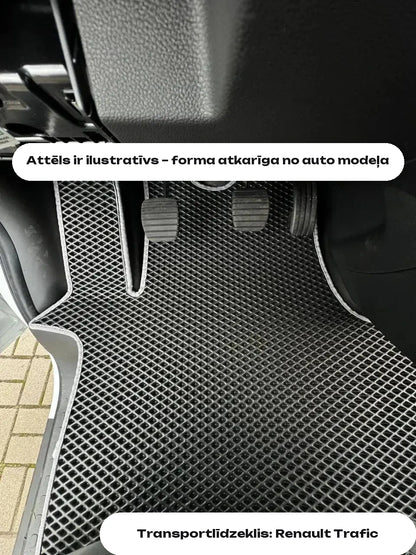 Attēls ir ilustratīvs – forma atkarīga no auto modeļa — Transportlīdzeklis: Renault Trafic