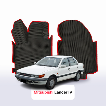 EVA auto paklāji Mitsubishi Lancer 4 paaudze 1988-1991 gads SEDANS