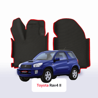 EVA auto paklāji Toyota Rav 4 2 paaudze 2000-2006 gads SUV 3 durvju