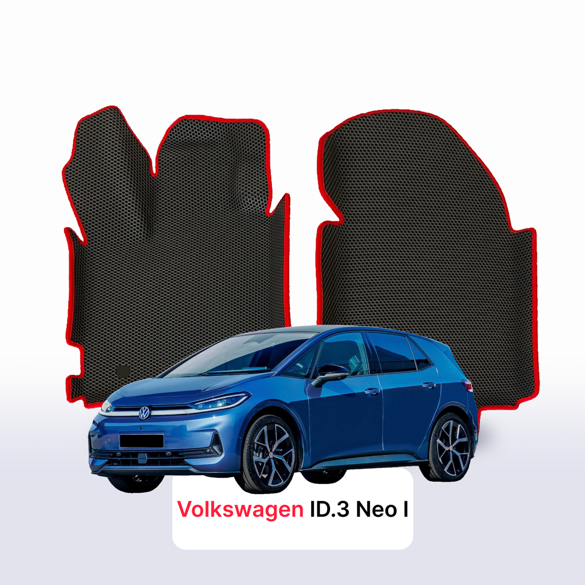 EVA auto paklāji Volkswagen ID.3 Neo I paaudze 2026-2028 gads HEČBEKS 5 DURVJU